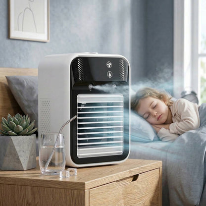 Portable Air Cooler Fan with Digital Display