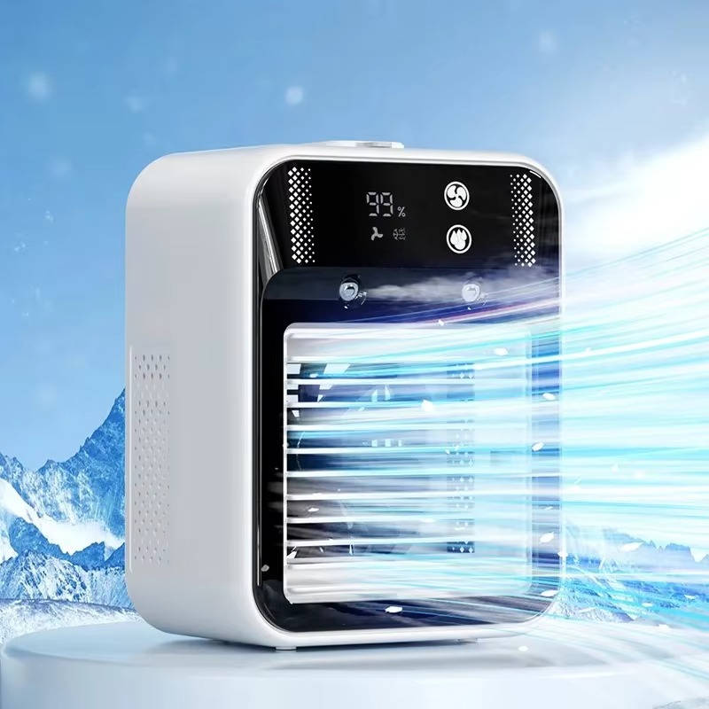 Portable Air Cooler Fan with Digital Display