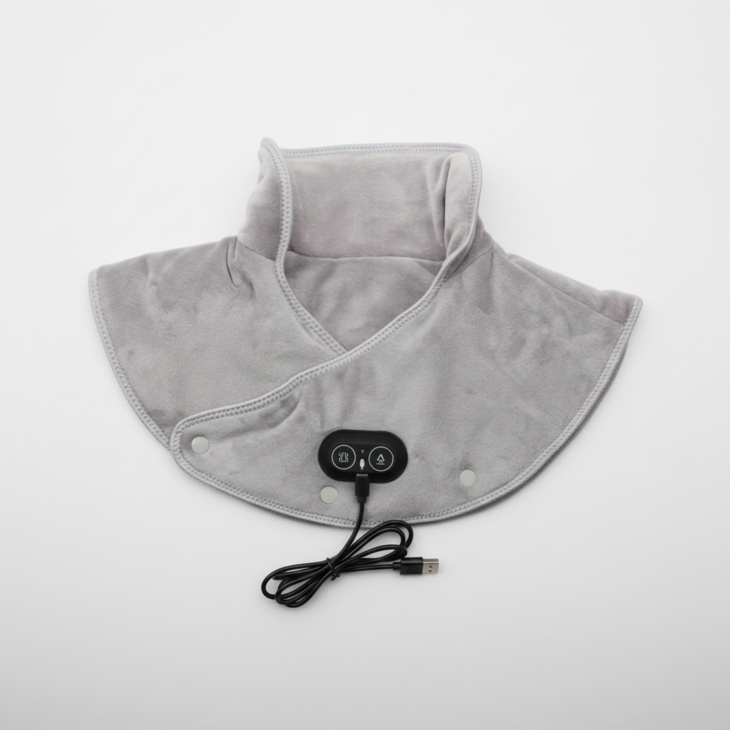 Vibration Massage Heating Pad USB Powered Electric Heated