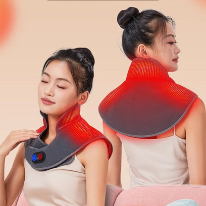 Vibration Massage Heating Pad USB Powered Electric Heated