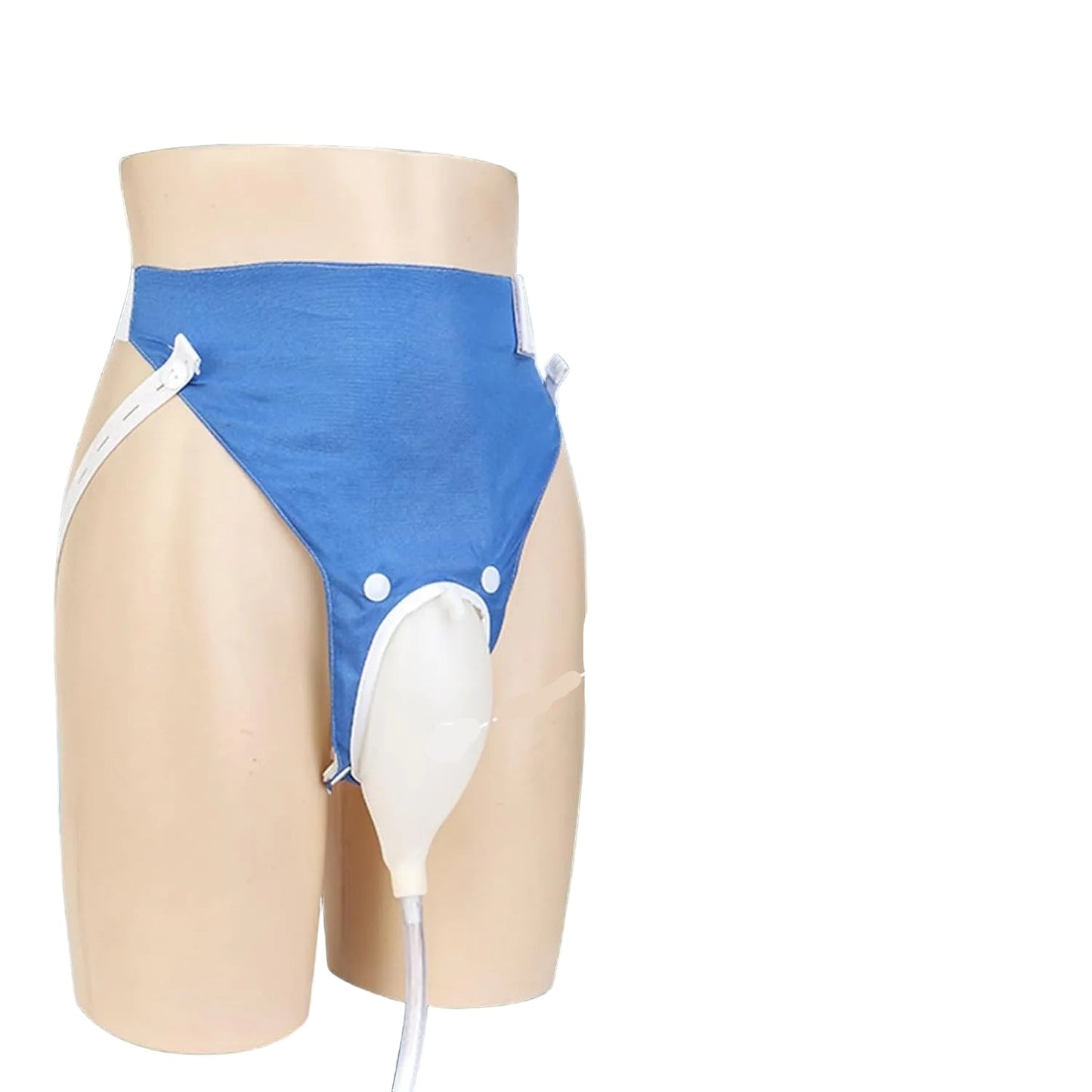 Wearable Urinary Drainage System with Silicone Collector and Dual Collection Bags