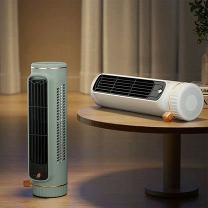 Portable Bladeless Tower Fan Personal Cooling