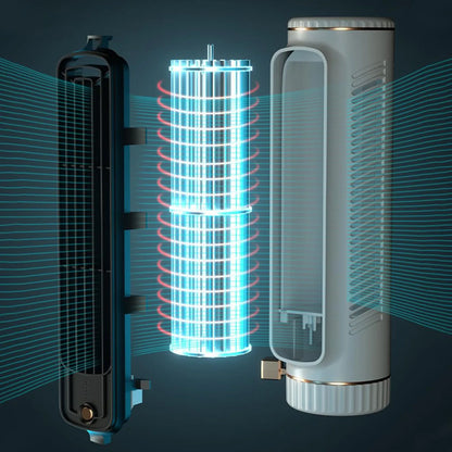 Portable Bladeless Tower Fan Personal Cooling