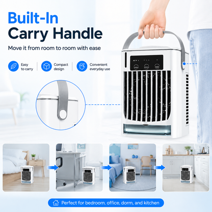 Portable Mini Air Cooler Fan Personal Use