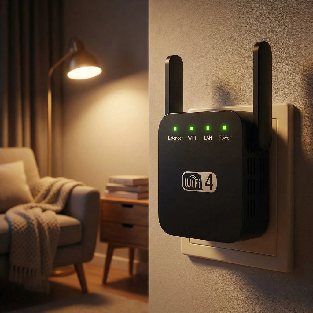 WIFI Range Extender Booster Dual Band Mesh Connectations