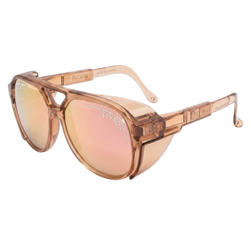 Wraparound Motorcycle Sunglasses with UV400 Protection and Wind Barrier