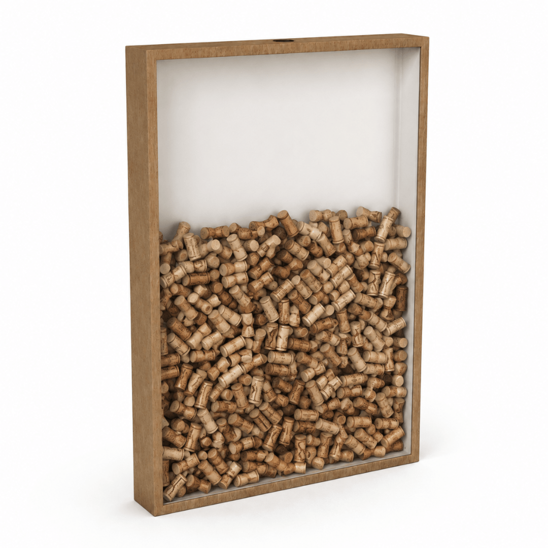 Wine Cork Frame Home Decor Stylish Wall Display Holder