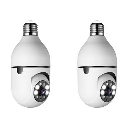 Wireless Security Camera Lightbulb Indoor Outdoor Use
