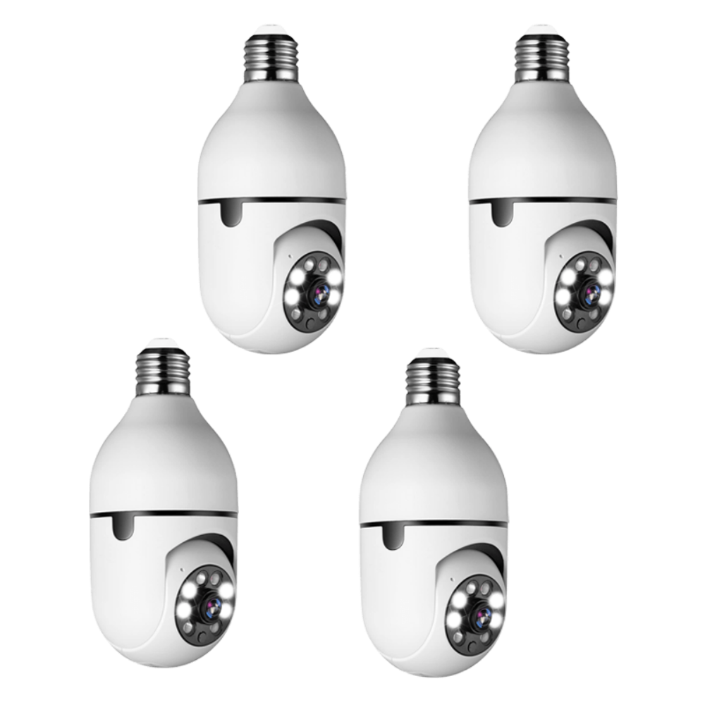 Wireless Security Camera Lightbulb Indoor Outdoor Use