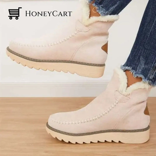 Womens Classic Non Slip Ankle Snow Boots