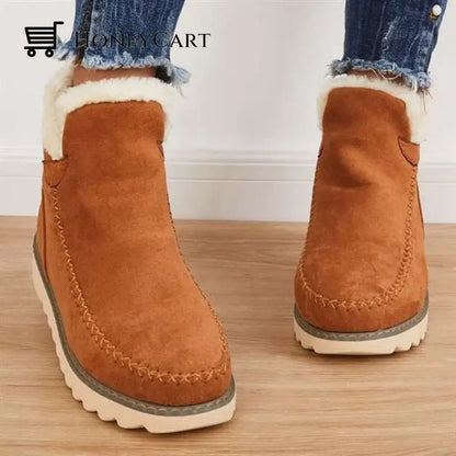 Womens Classic Non Slip Ankle Snow Boots