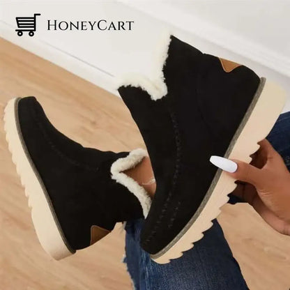 Womens Classic Non Slip Ankle Snow Boots
