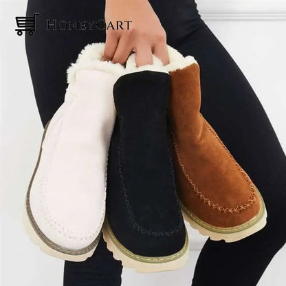 Womens Classic Non Slip Ankle Snow Boots