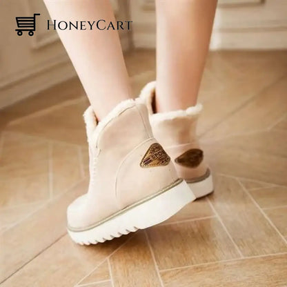 Womens Classic Non Slip Ankle Snow Boots
