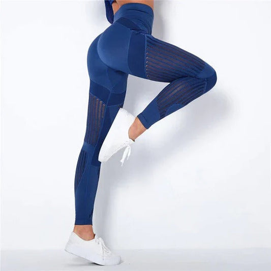 Anti Cellulite Compression Leggings For Women With High Rise Waistband And Secure Stay Put Fit